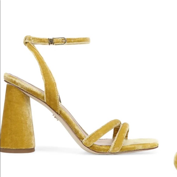 Sam Edelman Kia ankle strap sandal sz 8 saffron - Picture 3 of 8